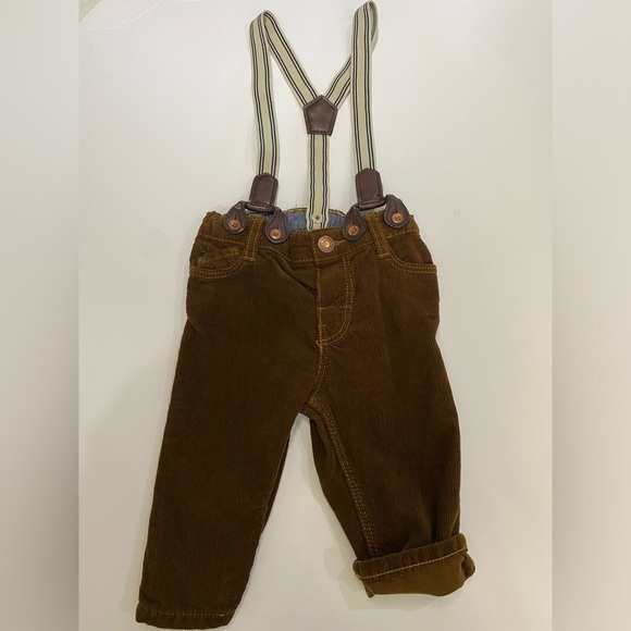 LIKE NEW ✨ H&M boy OVERALLS 👖 Size: 4-6M - Picture 6 of 8